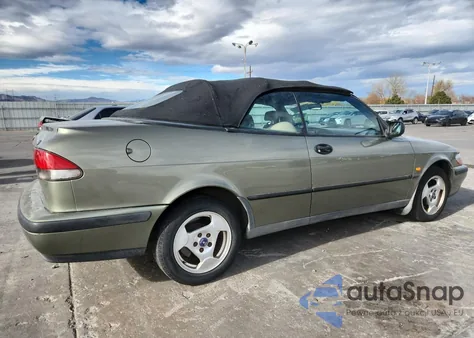 1999 Saab 9-3 S from USA, damaged, VIN YS3DD78N5X7022018